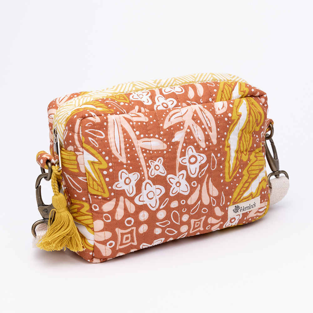 Amelia Quilted 3-in-1 Cross Body